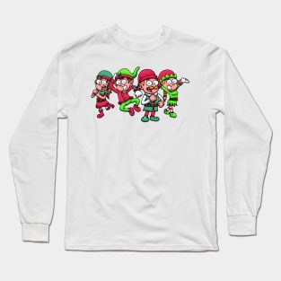 Christmas Elves Long Sleeve T-Shirt